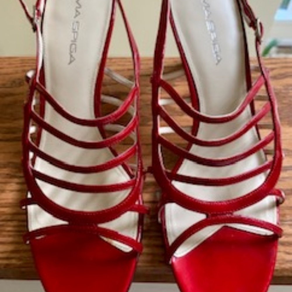 Red Sandals Via Spiga